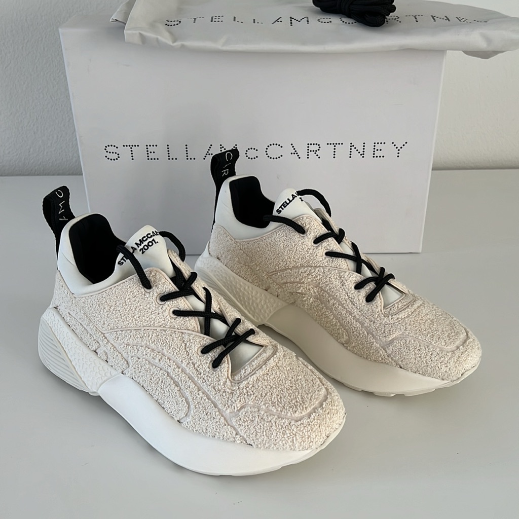 Nwt Nib New Stella Mccartney Eclypse Sneaker Trainer White Ecru Size It 40 Us 10